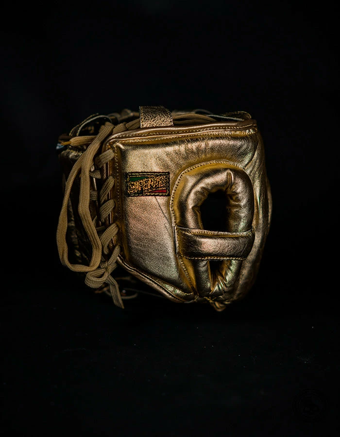 Superare Fight Goods Superare S430 Full Face Headgear - Gold SUPERARE ITALY 4 Superare Fight Goods Superare S430 Full Face Headgear - Gold SUPERARE ITALY