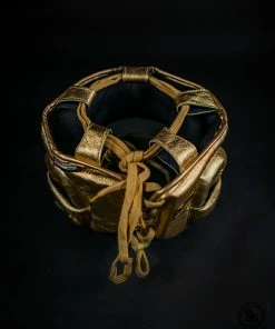Superare Fight Goods Superare S430 Full Face Headgear - Gold SUPERARE ITALY 7 Superare Fight Goods Superare S430 Full Face Headgear - Gold SUPERARE ITALY