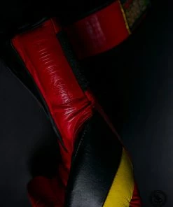 Superare Fight Goods SUPERARE ITALY Superare S50 Velcro Gloves - Red/Black/Yellow 9 Superare Fight Goods SUPERARE ITALY Superare S50 Velcro Gloves - Red/Black/Yellow