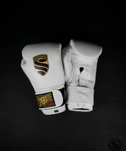 Superare Fight Goods Superare S50 Velcro Gloves - White SUPERARE ITALY