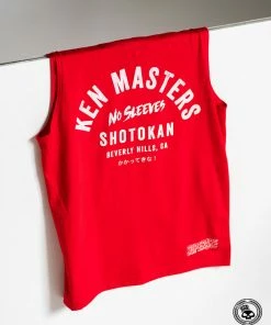 Superare Fight Goods CLOTHING Superare X Street Fighter Ken Masters Sleeveless Shirt