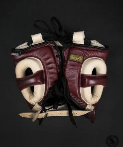 Superare Fight Goods SUPERARE ITALY Superare S360 Cheek Headgear - Maroon/Cream