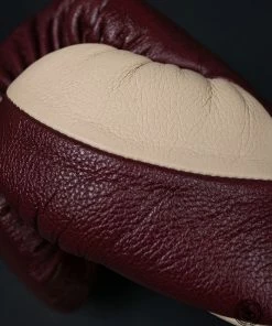 Superare Fight Goods Superare S40 Lace Up Gloves - Maroon/Cream