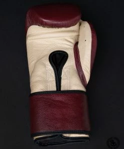 Superare Fight Goods Superare S40 Velcro Gloves - Maroon/Cream SUPERARE ITALY