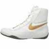 Nike Machomai Boxing Shoe - White/Gold