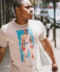 Superare Fight Goods CLOTHING Superare X LeRoy Neiman - Ali '66 Portrait Shirt 13 Superare Fight Goods CLOTHING Superare X LeRoy Neiman - Ali '66 Portrait Shirt