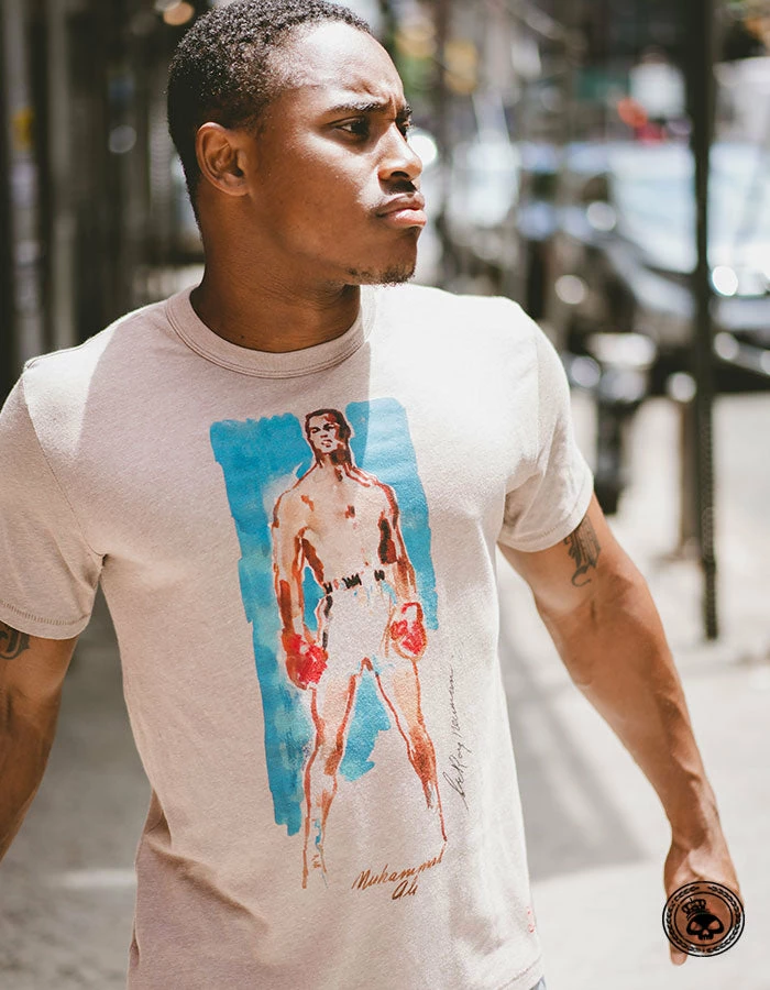 Superare Fight Goods CLOTHING Superare X LeRoy Neiman - Ali '66 Portrait Shirt 6 Superare Fight Goods CLOTHING Superare X LeRoy Neiman - Ali '66 Portrait Shirt