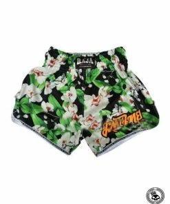 TRAINING GEAR Raja Muay Thai Shorts - Flower
