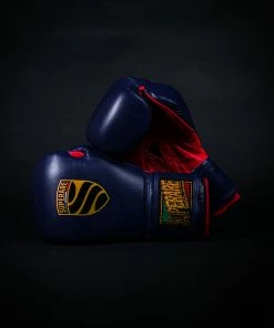 Superare Fight Goods SUPERARE ITALY Superare S50 Velcro Gloves - Navy/Red