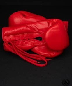 Superare Fight Goods Superare S40 Lace Up Gloves - Rosso SUPERARE ITALY