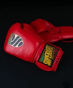Superare Fight Goods SUPERARE ITALY Superare S40 Velcro Gloves - Rosso