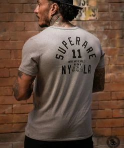 Superare Fight Goods Superare Locally Respected Shirt - Grey
