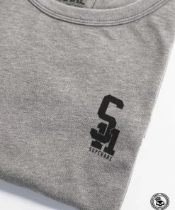 Superare Fight Goods Superare Locally Respected Shirt - Grey