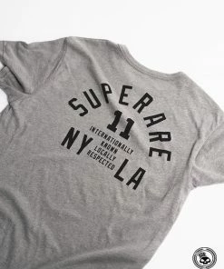 Superare Fight Goods Superare Locally Respected Shirt - Grey