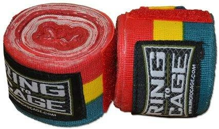 Ring To Cage Printed Hand Wraps - Multiple Designs TRAINING GEAR 7 Ring To Cage Printed Hand Wraps - Multiple Designs TRAINING GEAR