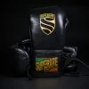 Superare Fight Goods Superare S40 Lace Up Gloves - Black SUPERARE ITALY