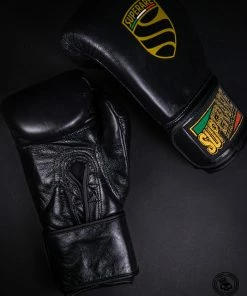Superare Fight Goods Superare S40 Velcro Gloves - Black