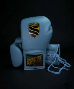 Superare Fight Goods Superare S40 Lace Up Gloves - Cielo SUPERARE ITALY
