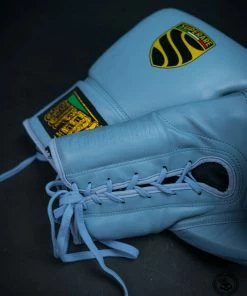 Superare Fight Goods Superare S40 Lace Up Gloves - Cielo SUPERARE ITALY