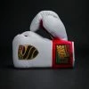 Superare Fight Goods Superare S458 Lace Up Pro Fight Gloves - White/Red (HORSE HAIR)