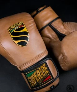 Superare Fight Goods SUPERARE ITALY Superare S50 Velcro Gloves - Espresso