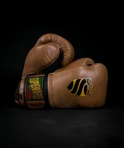 Superare Fight Goods SUPERARE ITALY Superare S50 Velcro Gloves - Espresso