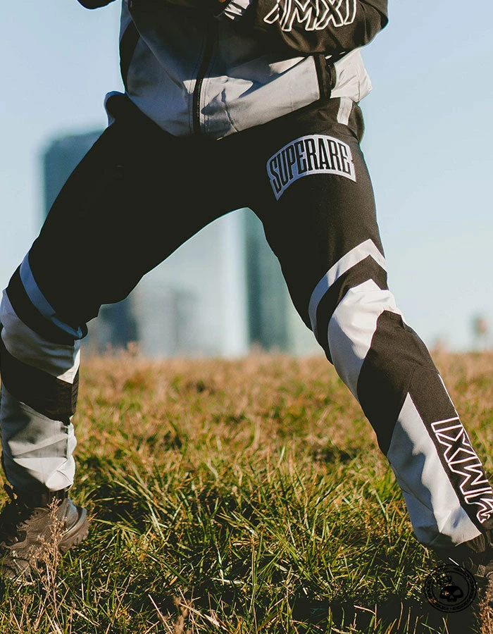 Superare Fight Goods SUPERARE ATHLETICS Superare Finisher Track Pants - Black/Grey 4 Superare Fight Goods SUPERARE ATHLETICS Superare Finisher Track Pants - Black/Grey