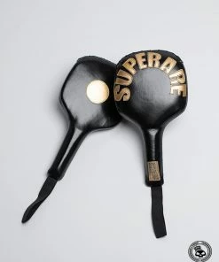 Superare Fight Goods TRAINING GEAR Superare Black Gold Paddles