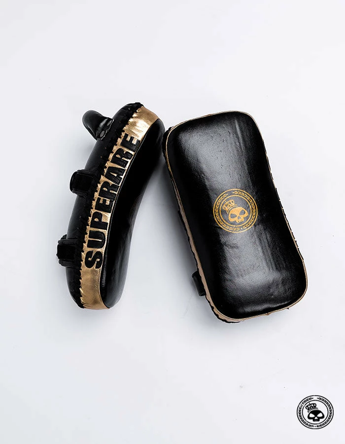 Superare Fight Goods Superare Black Gold Thai Pads TRAINING GEAR 3 Superare Fight Goods Superare Black Gold Thai Pads TRAINING GEAR