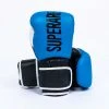 Superare Fight Goods Superare One Series "SuperGel" Velcro Gloves - Blue/Black