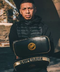Superare Fight Goods Superare Black Gold Thai Pads TRAINING GEAR 9 Superare Fight Goods Superare Black Gold Thai Pads TRAINING GEAR