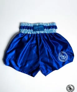 Superare Fight Goods Superare One Series Muay Thai Shorts - Royal Blue/Sky TRAINING GEAR