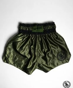 Superare Fight Goods TRAINING GEAR Superare One Series Muay Thai Shorts - Khaki/Black