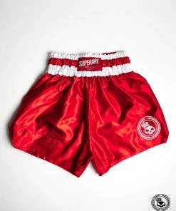 Superare Fight Goods Superare One Series Muay Thai Shorts - Red/White