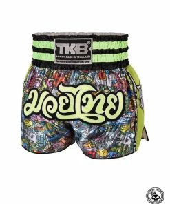 Top King Culture Muay Thai Shorts - Green