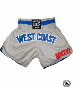 West Coast Muay Thai TRAINING GEAR WCMT Dodger Muay Thai Shorts