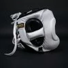 Superare Fight Goods Superare S430 Full Face Headgear - White/Black SUPERARE ITALY 1 Superare Fight Goods Superare S430 Full Face Headgear - White/Black SUPERARE ITALY
