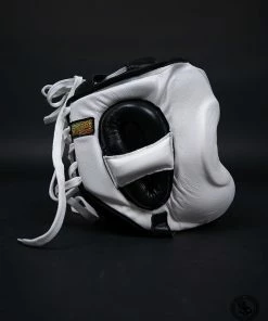 Superare Fight Goods Superare S430 Full Face Headgear - White/Black SUPERARE ITALY