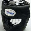 WINNING BOXING Winning Full Face Headgear - Black