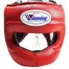 Winning Full Face Headgear - Red WINNING BOXING