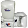 Winning Lace Up Gloves - White 2 Winning Lace Up Gloves - White