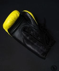 Superare Fight Goods Superare S50 Lace Up Gloves - Yellow/Black
