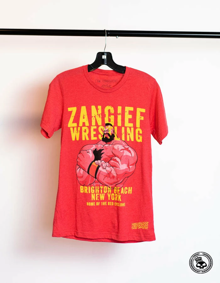 Superare Fight Goods Superare X Street Fighter Zangief Wrestling Shirt CLOTHING 5 Superare Fight Goods Superare X Street Fighter Zangief Wrestling Shirt CLOTHING